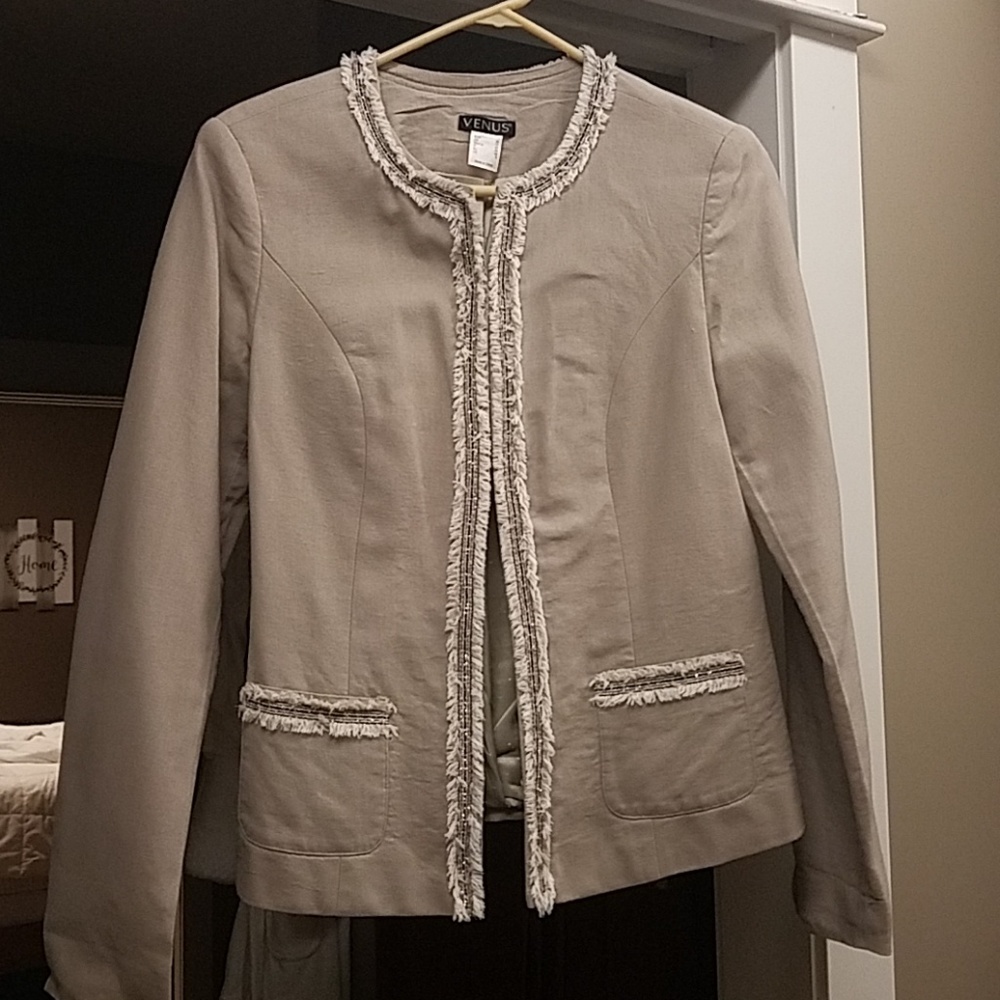 Tan blazer